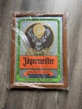 Vintage Jägermeister Mirror Sign Bar 22x16 picture