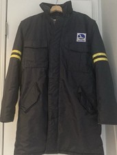 Vintage Eastern Airlines Evin Winter Parka Jacket Men’s M Reflective Stripes picture