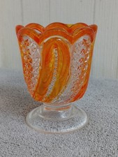 EAPG Mc Kee  FEATHER (DORIC) Toothpick Holder picture