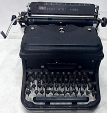 1947 Remington Rand Noiseless Typewriter Model 10 Vintage Black Nice SN 673219 picture