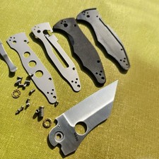 1 Set G10 Handle Scales+N690 Stainless Steel Blade for Spyderco Yojimbo picture