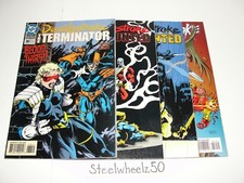 Deathstroke The Terminator 4 Comic Lot DC 1994 #38 41 42 52 Hawkman McDaniel HTF picture