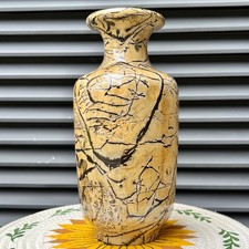 9.8 lb  Landscape Stone Vase Tall Narrow Flower Arrangement Art picture