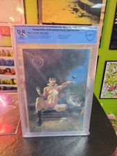 VAMPIRELLA 25TH ANNV. HARRIS COMIC SILVER LTD. EDITION VIRGIN CVR. 1996 CGC 9.8 picture