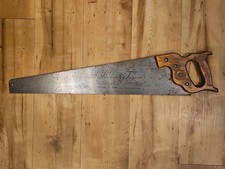 Vintage Sandvik 277 Traditional  26-Inch 7T/8P Hand Saw Made in Sweden picture