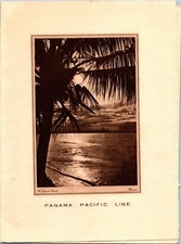Vintage 1940 Panama Pacific Line S. S. City Of Baltimore Steamship Cruise Menu picture