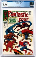 Fantastic Four #73 CGC 9.6 WP (1968 Marvel Comics) Amazing Spider-Man Appearance picture