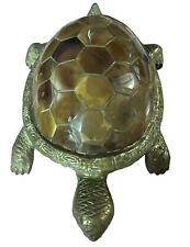 Maitland Smith Turtles Brass Figurine Object Art 7x4.5” picture
