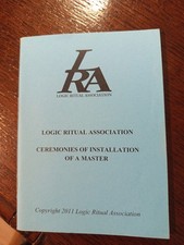 Logic Ritual Association Ceremonies of Installation  Freemasonry masonic/484 picture