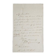 1843 John Codman, Rufus Anderson Pres. Allen to Rev. Joseph B. Felt, Historians picture