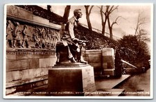 RPPC  1937  Scottish American War Memorial  Edinburg Scotland   Postcard picture