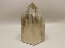 Phantom Smoky Quartz Crystal Large 4 inch Polished Point Tower #O3 picture