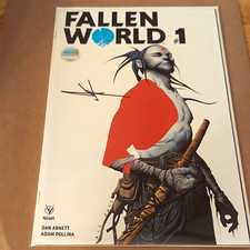 SIGNED Fallen World #1 Valiant Comics Signed by Jae Lee w/COA RARE picture