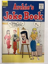 ARCHIE'S JOKE BOOK #49 (6.0 WOW) and #43 (3.0). C Pix, Notes. Combo Ship. picture