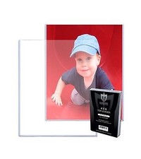 500 Max Pro 4 x 6 Postcard Photo Rigid Topload holders toploader 4x6 protectors picture