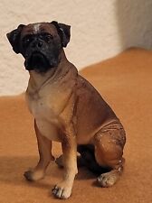 COLLECTIBLE  99 W.U.I. resin bulldog dog figurine 3,5  picture