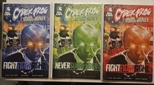 Cyberfrog Bloodhoney Trump Triple rare limited set EVS Comicsgate picture