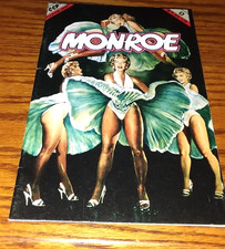 Monroe #0 Marilyn Monroe Joe DiMaggio 1992 With Card and Poster Conquest Comic picture
