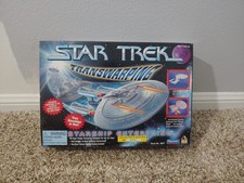 1996 Playmates Star Trek Transwarping Starship Enterprise NEW Open Box picture