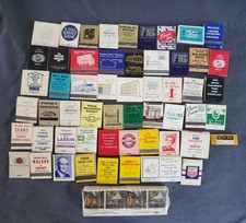 71 VINTAGE MATCHBOOKS From My Grandpas Old Collection of Mainly Banks & Realtors picture