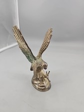 Vintage Hampshire American Eagle Sculpture Genuine Silverplated 5