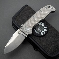 RARE Demko MG AD20 Compact WhaleShark MagnaCut, NO SLOT, Textured Titanium picture