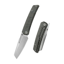 Kubey KB Knives Insomnia - Flame Titanium - M390 Blade Pocket Knife  picture