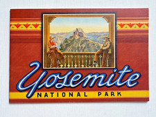 1930-40's Yosemite National Park Picture Book w/ 32 Pictures  B picture