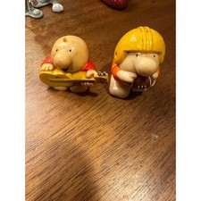 Vintage 1981 Ziggy Fig by Knickerbocker Musician Guitar & Football Play Lot of 2 picture