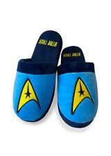 Star Trek Spock Original Blue Mens Slippers US 9-11 picture