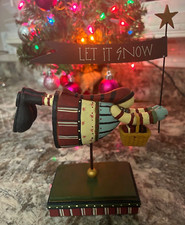 Longaberger Williraye Studio 2006 Snow Flurry Christmas Holiday Snowman picture