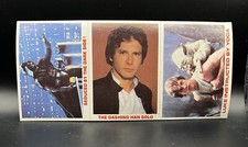 1980 Star Wars Burger King Coca-Cola 3 Panel Vader Han Solo Luke Skywalker Yoda picture