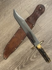 H.M. Slater Ventura Bowie Knife.  Sheffield, England 1950s.  8 Inch Blade picture