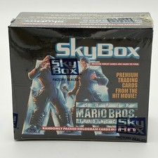 1993 Skybox Super Mario Bros. Trading Cards Factory Sealed Box Movie Nintendo picture