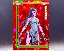 2026 Topps Chrome Sapphire Marvel Comics Mantis Red 5/5 #076 OMEGA picture