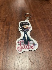 Vintage MGA Bratz Mirror Zipper Pull Keychain Jade Mirror On Back 2003 picture