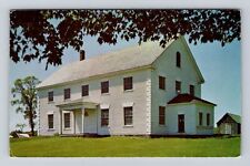 Woodstock New Brunswick-Canada, Old Carleton Courthouse, Vintage c1971 Postcard picture