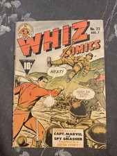 Whiz Comics #33 (Fawcett Comics August 7, 1942) picture