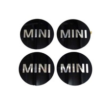 MINI Cooper Logo Wheel Center Cap Stickers NEW 2002-2016 36136758687 R5x R6x picture