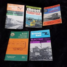 Vintage British Railways ABC Ian Allan Books Lot/5 1960's Each 6
