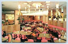 Interior View of Clifton's Cafeteria in West Covina California c1960s Postcard picture