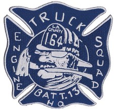 LA County Station 164 Batt  13 NEW *2026* Fire Patch .. picture