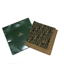 ROLEX Handkerchief Scarf Logos Green Official Wrist watch brand Novelty NEW picture