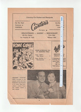 1950 Los Angeles ADS~CANTER'S DELICATESSEN~Gotham~TAVELMAN'S~Nick Castle/Dancing picture