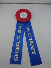 2001 Bush-Cheney Inauguration Memorabilia - Ribbons, Patches, Pin picture