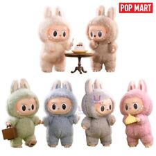 POP MART LABUBU The Monsters Etciting Macaron Plush Series Figure Toy Decoration picture