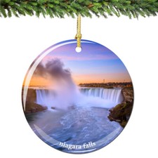 Niagara Falls Christmas Ornament Porcelain picture