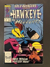Solo Avengers #9 Direct Edition 1988 Hawkeye Mockingbird picture