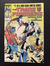 Transformers #2 1984 KEY 2nd app Optimus Prime Marvel Comics 8.5 picture