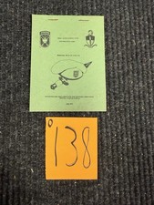 1970’s US Drop Zone Information Card O138 picture